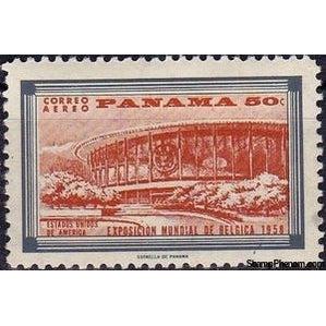 Panama 1958 US Pavilion-Stamps-Panama-Mint-StampPhenom