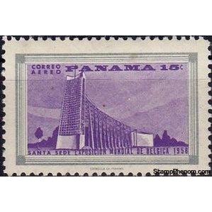 Panama 1958 Vatican Pavilion-Stamps-Panama-Mint-StampPhenom