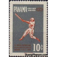 Panama 1959 Baseball-Stamps-Panama-Mint-StampPhenom