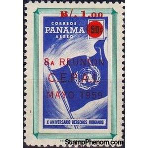 Panama 1959 Overprinted-Stamps-Panama-Mint-StampPhenom