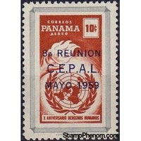 Panama 1959 UN emblem with torch-Stamps-Panama-Mint-StampPhenom