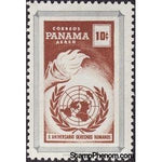 Panama 1959 United Nations emblem with torch-Stamps-Panama-Mint-StampPhenom