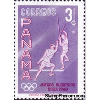 Panama 1960 Fencing-Stamps-Panama-Mint-StampPhenom