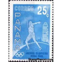 Panama 1960 Javelin Throw-Stamps-Panama-Mint-StampPhenom