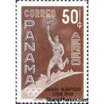 Panama 1960 Runner with olympic torch-Stamps-Panama-Mint-StampPhenom