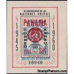 Panama 1961 15 years United Nations-overprinted "AÑO DE LOS REFUGIADOS"-Stamps-Panama-Mint-StampPhenom