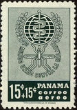 Panama 1961 Emblem of the WHO campaign-Stamps-Panama-Mint-StampPhenom