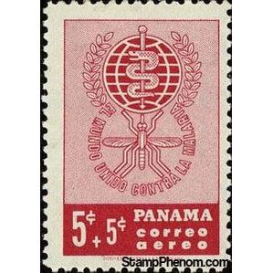 Panama 1961 Emblem of the WHO campaign-Stamps-Panama-Mint-StampPhenom