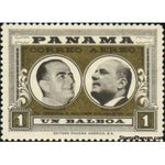 Panama 1961 Presidents R. Chiari and M. Echandí-Stamps-Panama-Mint-StampPhenom