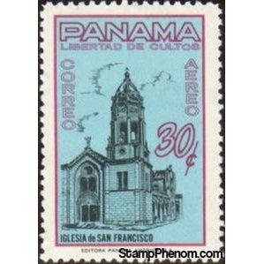 Panama 1962 Church of San Francisco-Stamps-Panama-Mint-StampPhenom