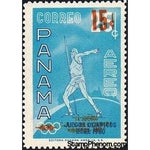 Panama 1962 Javelin throw-Stamps-Panama-Mint-StampPhenom