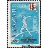 Panama 1962 Javelin throw-Stamps-Panama-Mint-StampPhenom