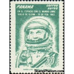 Panama 1962 John H. Glenn with Space Helmet-Stamps-Panama-Mint-StampPhenom