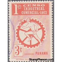 Panama 1962 Mercury and Cogwheel-Stamps-Panama-Mint-StampPhenom