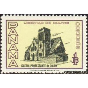 Panama 1962 Protestant Church of Colon-Stamps-Panama-Mint-StampPhenom