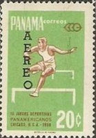 Panama 1963 Definitive with overprint AEREO-Stamps-Panama-Mint-StampPhenom