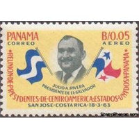 Panama 1963 Julio A. Rivera, El Salvador-Stamps-Panama-Mint-StampPhenom