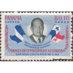 Panama 1963 Miguel Ydigoras Fuentes, Guatemala-Stamps-Panama-Mint-StampPhenom