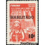 Panama 1963 Overprinted: HABILITADO and Surcharged: 10c-Stamps-Panama-Mint-StampPhenom