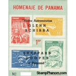 Panama 1963 Overprinted: "Visita Astronautas a Panamá"-Stamps-Panama-Mint-StampPhenom