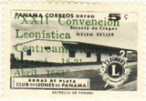 Panama 1963 Overprinted: "XXII Convención Leonística Centroamericana"-Stamps-Panama-Mint-StampPhenom