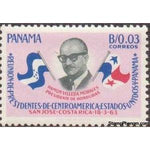 Panama 1963 Ramon Villeda Morales, Honduras-Stamps-Panama-Mint-StampPhenom