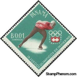 Panama 1963 Speed Skating-Stamps-Panama-Mint-StampPhenom