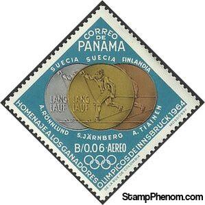 Panama 1964 50 KM Cross-Country Skiing-Stamps-Panama-Mint-StampPhenom