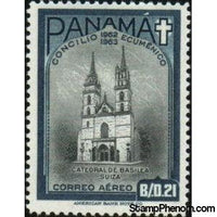 Panama 1964 Cathedral of Basel, Switzerland-Stamps-Panama-Mint-StampPhenom