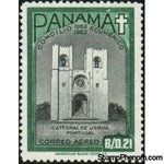 Panama 1964 Cathedral of Lisbon, Portugal-Stamps-Panama-Mint-StampPhenom