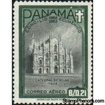 Panama 1964 Cathedral of Milan, Italy-Stamps-Panama-Mint-StampPhenom