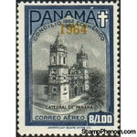 Panama 1964 Cathedral of Panama - overprint 1964-Stamps-Panama-Mint-StampPhenom