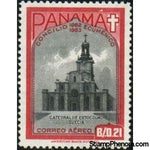 Panama 1964 Cathedral of Stockholm, Sweden-Stamps-Panama-Mint-StampPhenom