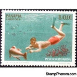 Panama 1964 Diving-Stamps-Panama-Mint-StampPhenom