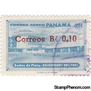 Panama 1964 Faculty of Natural Sciences surcharged-Stamps-Panama-Mint-StampPhenom