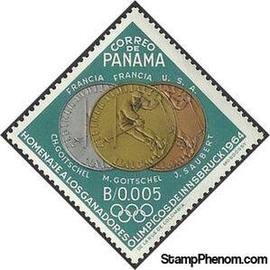 Panama 1964 Giant Slalom of the ladies-Stamps-Panama-Mint-StampPhenom