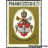 Panama 1964 Papal Ccoat of Arms-Stamps-Panama-Mint-StampPhenom