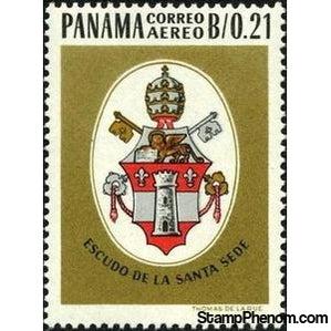 Panama 1964 Papal Ccoat of Arms-Stamps-Panama-Mint-StampPhenom