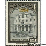 Panama 1964 Patrician Church St. George, Istanbul, Turkey - overp. 1964-Stamps-Panama-Mint-StampPhenom