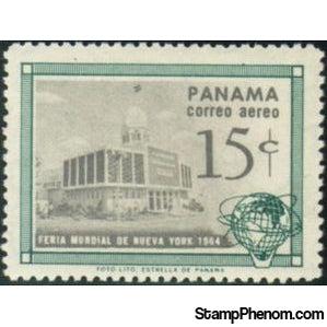 Panama 1964 Pavillion in World Fair New York-Stamps-Panama-Mint-StampPhenom