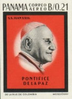 Panama 1964 Pope John XXIII (1881-1963)-Stamps-Panama-Mint-StampPhenom