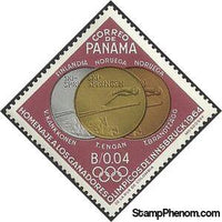 Panama 1964 Ski jumping-Stamps-Panama-Mint-StampPhenom