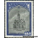 Panama 1964 St. Elizabeth's Cathedral, Kosice, Slovakia-Stamps-Panama-Mint-StampPhenom