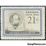 Panama 1964 Unisphere in World Fair New York-Stamps-Panama-Mint-StampPhenom