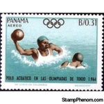 Panama 1964 Water Polo, Olympic Games-Stamps-Panama-Mint-StampPhenom