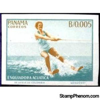 Panama 1964 Water skiing-Stamps-Panama-Mint-StampPhenom