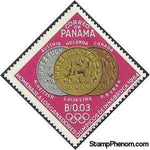 Panama 1964 Women's Figure Skating-Stamps-Panama-Mint-StampPhenom