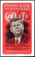 Panama 1965 John F. Kennedy (1917-1963)-Stamps-Panama-Mint-StampPhenom