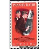 Panama 1965 John F. Kennedy and Walter Schirra-Stamps-Panama-Mint-StampPhenom