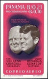 Panama 1965 John F. Kennedy and Winston Churchill-Stamps-Panama-Mint-StampPhenom